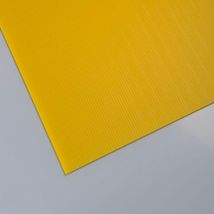 Lastra Alveolare '''plastonda''' 50x100 Sp.2,5mm Giallo