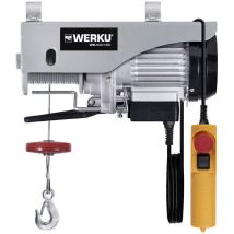 Polipasto Cable 100/200 Kg Werku 450W)