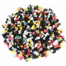 1200x Voiture Rivets à expansion Assortiment de clips de fixation intérieure de porte de voiture fr new l&h