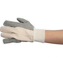 Polkadot Knitted Wrist Gloves Pair 10oz- you get 5 - Tuffsafe