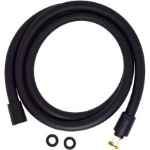 Pollini Acqua Design - pvc souple 150 cm de couleur noir mat FLP155601NO Noir mat - 150 cm