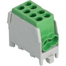 BIS-ELECTRIC Abzweigklemme 1-polig DIN-Schiene berührungssicher 40,2mm hoch 20mm breit 43,9mm tief