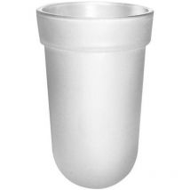 Polo bagno vetro cristallo satinato