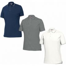 Issaline Portofino Stretch 08189L Arbeitspoloshirt für Damen - S - Blau