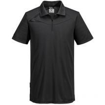 Polo dx4 - taille l - tout noir Portwest
