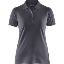 Polo de travail manches courtes femme 3307 - Gris l