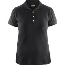 Polo de travail manches courtes femme 3390 - Noir L