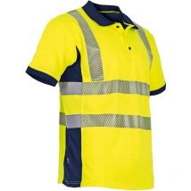 Polo Haute Visibilité Vision Jaune tm LMA Lebeurre