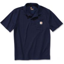 Polo workwear pocket txs navy Carhartt S1K570NVYXS