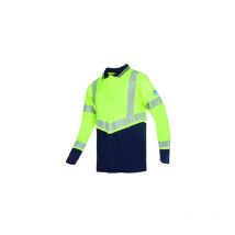 Polo multirisques bleu arran - 3XL Sioen
