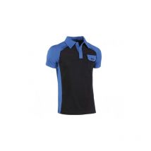 994/l Polo Transpirable Manga Corta Bolsillo Pecho 100% Poliester De 170 Gr./m² Negr - Juba