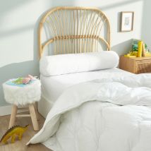 Polochon Lit 90 X 190 Cm Blanrêve Gamme Polycoton 'confort' Traité Anti Acarien Soft & Care