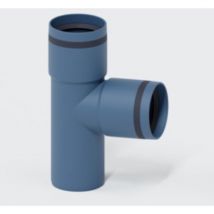 Polo-kal XS-Rohr pkxea Abzweig Einfachabzweig 50/50/87,5° 102217 - Poloplast