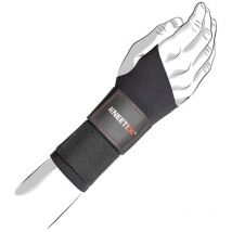 Polsiera con presa pollice, mano destra nero - Kneetek