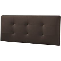 Polsterbett Kopfteil Carla 150x60 cm Schoko