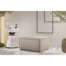 Fun Moebel - Polsterhocker Designerhocker celes premium 65x65 cm Stoff Opera Velvet Sand