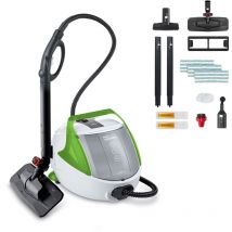Polti - Nettoyeur vapeur Vaporetto Pro 8X Eco Plus, 5 bar, 9 accessoires, fonction eco, autonomie illimitée