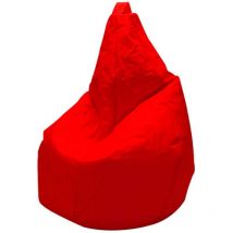 Pouf Comodone 80x120h cm sfoderabile nero - King Home