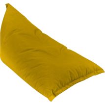 Poltrona A Sacco Pouf Sdraio In Acrilico Pomodone Milk Giallo