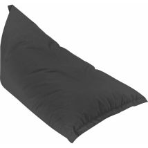 Poltrona a Sacco Pouf Sdraio in Acrilico Pomodone Milk Grigio Scuro