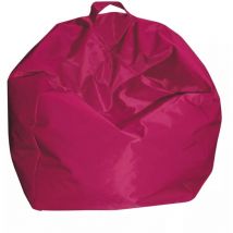 Pouf 'comodone' in nylon fucsia, 65x65x62 cm