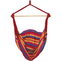 Poltrona sospesa sedia amaca multicolore