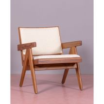 Nest Dream - Poltrona classica braccioli - Compass - Bianco - Bianco