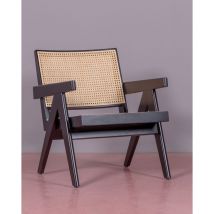 Nest Dream - Poltrona classica braccioli - Compass - Nero - Nero