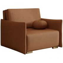 Mobilier1 - Poltrona Columbus 222, Stark 374, 85x100x98cm, Arazzo, Gambe: Legno, 0