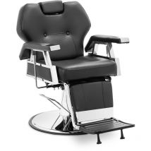 Poltrona da parrucchiere 59 - 69 cm 150 kg nera Sedia da parrucchiere