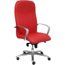 Poltrona Caudete in ecopelle rossa