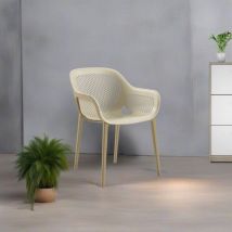 Effezeta Italia - Poltrona Design Atra Colore Caffè Beige