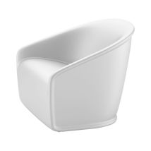Poltrona Settembre Polietilene 81x78x70bianco Uso Esterno
