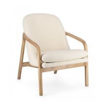 Poltrona Elaide Pure en Polyester Effet Boucle