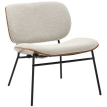 Signature - Poltrona in tessuto écru H68 cm - serge