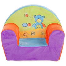 Poltrona Per Bambini Multicolore Orso 44 X 34 X 53 Cm