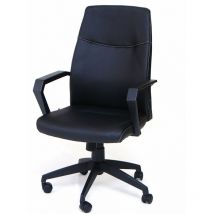 Myoffice - Sedia da Ufficio Direzionale in Similpelle Start Nera