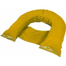 Poltrona piscina Luxury giallo – 3513-ferro-di-cavallo-pom-giallo – Seduta galleggiante confortevole, resistente e comoda – 77 cm, 88 cm, acrilico – 