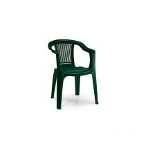 Poltrona Super Giada verde kit da 4 pezzi