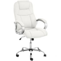 Poltrona Ufficio in Similpelle apoll xl bianco
