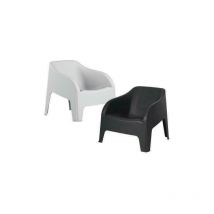 Plastmeccanica - 2 pz poltrona sedie in resina petra z185 cm 79x79xh80 bianca o antracite colore: bianco