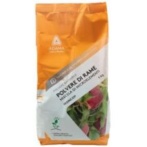 Concime Adama Kollant in polvere bagnabile a base di rame ossicloruro - 1 Kg - Rame totale 30%, Ferro solubile 0,3%