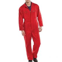 Beeswift Super Click Heavy Weight Boilersuit Red 46 - PCBSHWRE46