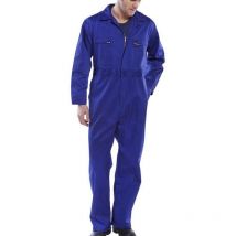 Beeswift Super Click Heavy Weight Boilersuit Royal Blue 46 - PCBSHWR46