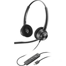 Plantronics - poly Casque stéréo EncorePro 320 usb-c compatible taa