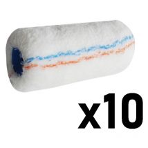 Polyacrylate Poils 18 mm pour peinture façade Rouleau 180 mm (lot de 10)