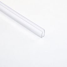 Polycarbonate c profile Clear 3m x 10mm