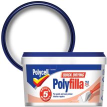 Polycell - 5085286 Multipurpose Quick Drying Polyfilla Tub 500g PLCQDP500G