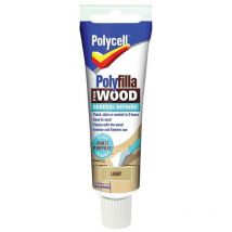 Polycell Polyfilla For Wood General Repairs Tube Light 330g PLCWGRL330