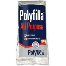 Polycell - Trade All Purpose Polyfilla Powder Filler - 10 Kg